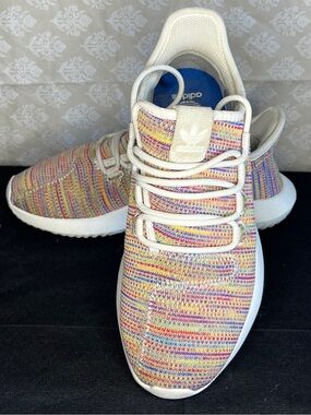 Adidas Tubular Shadow Women's Multicolor Knit Runner Sneakers
